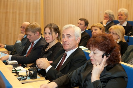 Konferencijos akimirka