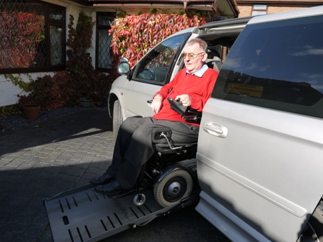 Leaving car