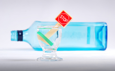 Stop drinking