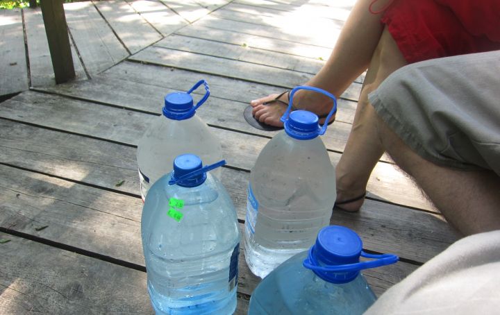 Plastiko buteliai
