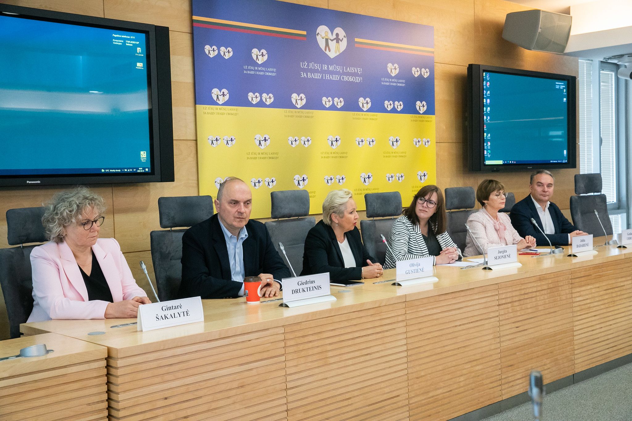 Spaudos konferencija Seime