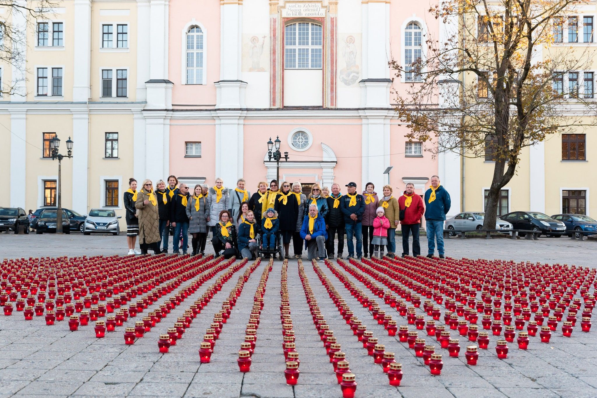 Žvakutės organų donorams Kaune 2022 metais