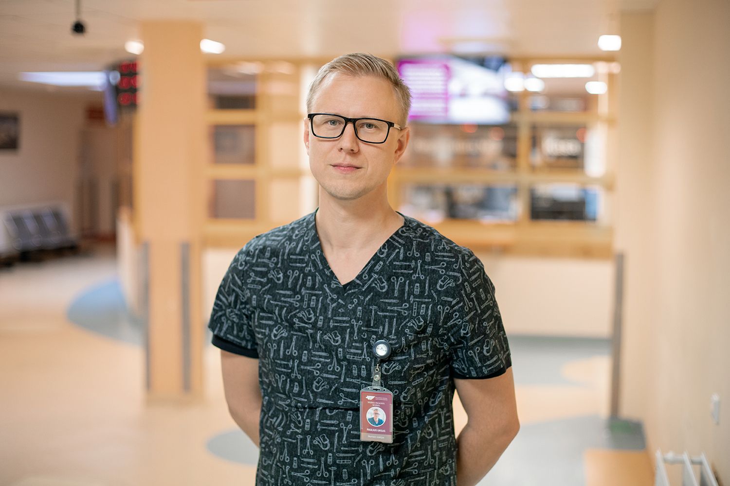 RVUL Skubios pagalbos skyriaus vedėjas Paulius Uksas