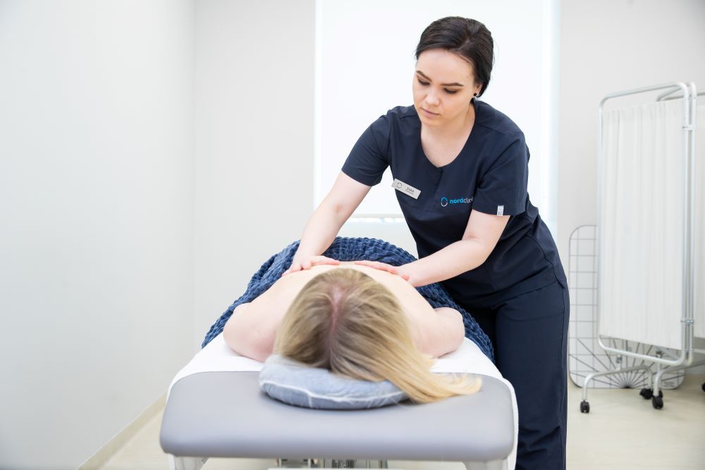 kineziterapeutė, gydomojo masažo specialistė Indrė Gluoksnienė 