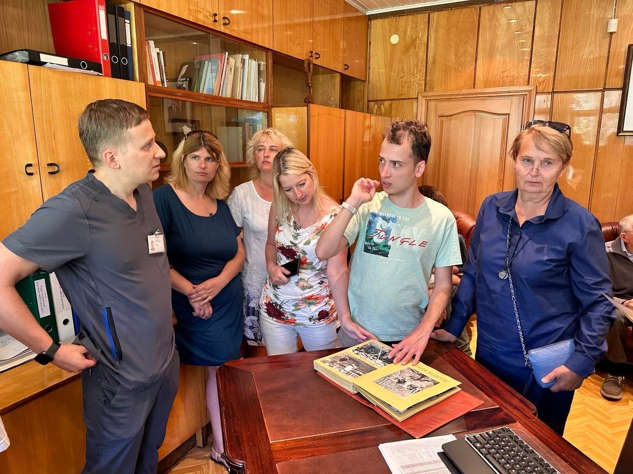 Prano LIdeikio giminė Klaipėdos tuberkuliozės ligoninėje