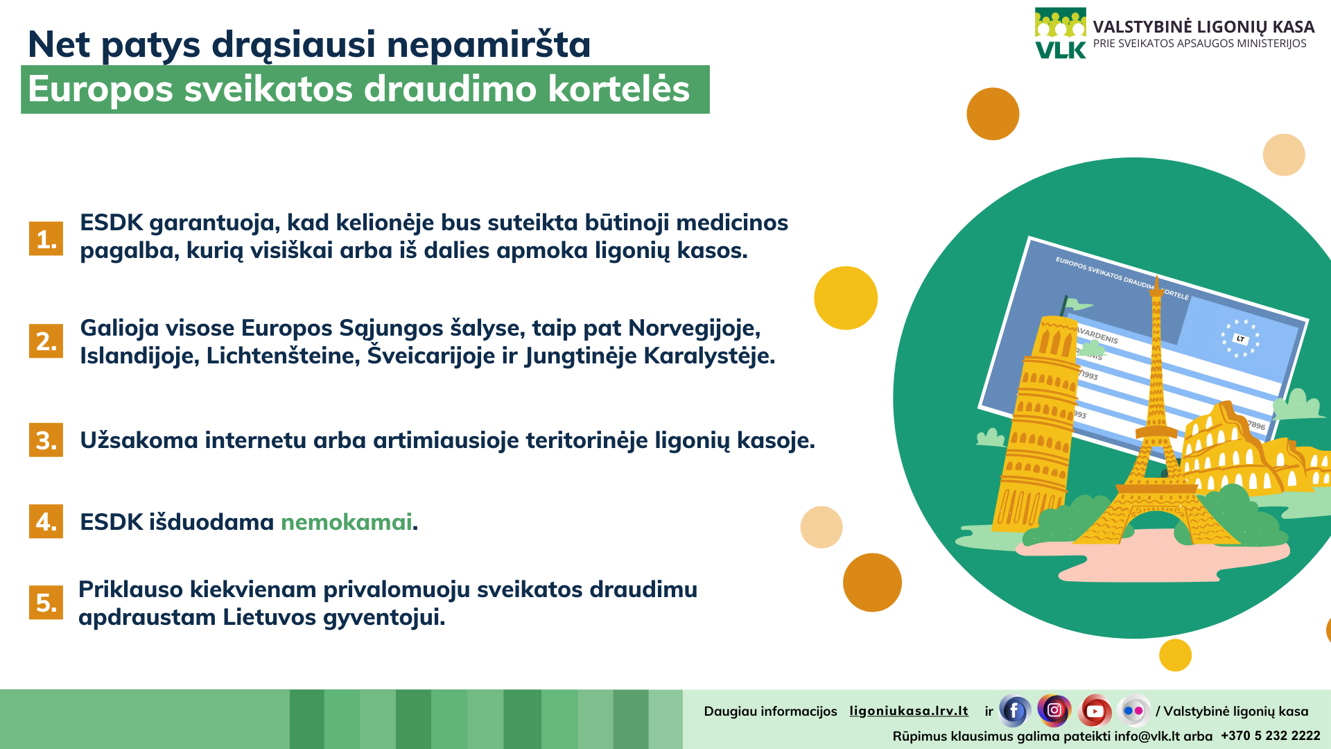 Apie sveikatos draudimo kortelę