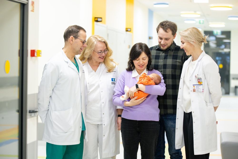 Kauno klinikų medikai po operacijos