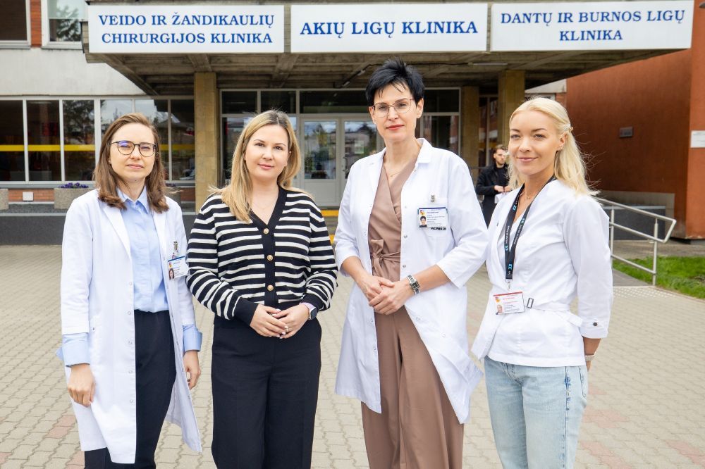 Milda ir Kauno klinikų medikai