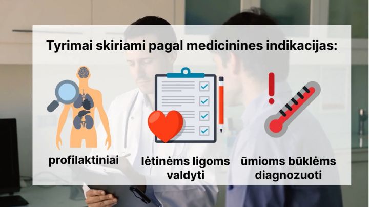 medicininės indikacijos