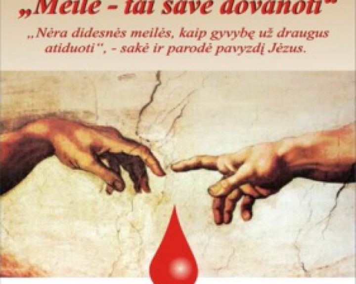 Šv. Valentino dienos proga kviečiame tapti neatlygintinais kraujo donorais