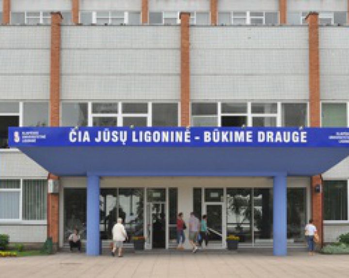 Debesys virš Klaipėdos ligoninės