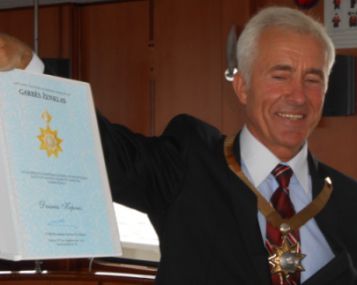 Dainiui Kepeniui 60-ojo jubiliejaus proga - LTOK Garbės ženklas