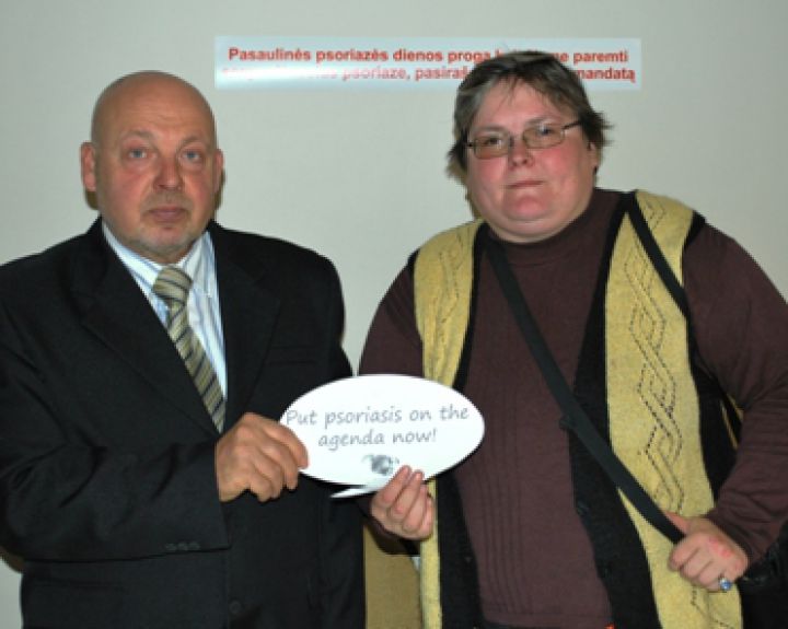 Sergančiųjų žvyneline teisėms ginti  - Psoriazės mandatas  