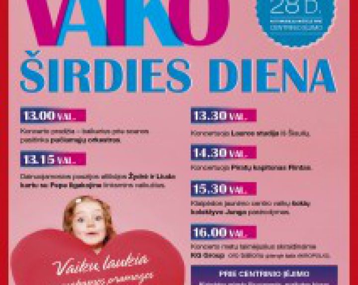 Vaiko širdies diena Klaipėdoje 