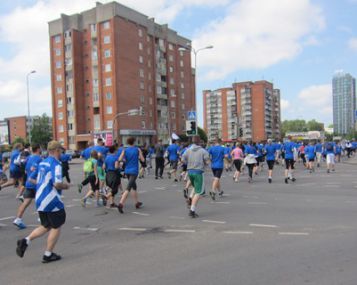 Vilties bėgime - per 5 tūkst. dalyvių
