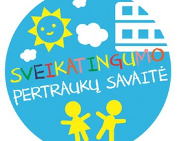 Mokyklose inicijuojama akcija „Sveikatingumo pertraukų savaitė“