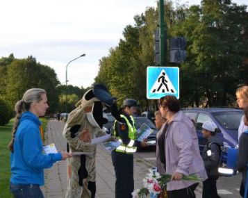 Mokslo metų pradžioje – dėmesys vaikų saugumui kelyje 