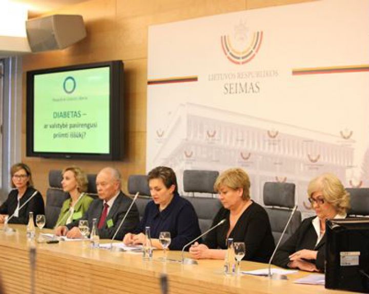 Gal ir Lietuvai lemta turėti nacionalinę diabeto programą