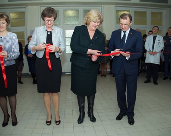 Kauno klinikose atidarytas atnaujintas Hemodializių poskyris