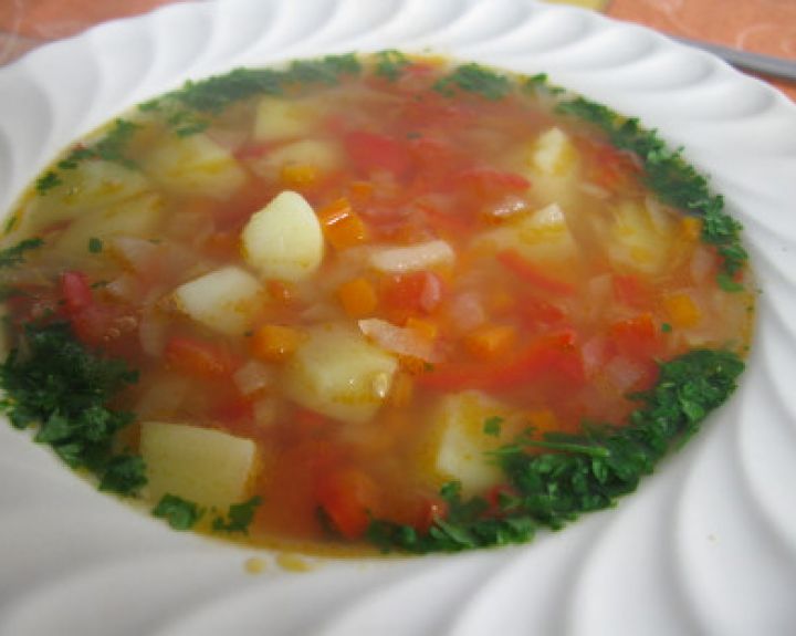 Bulvių sriuba su paprika