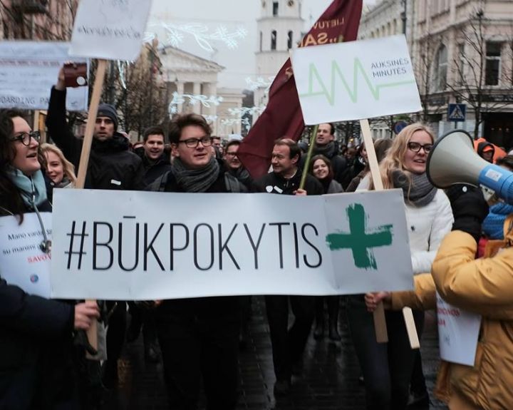 Medikų mitingas už pokyčius sveikatos sistemoje praūžė: kas pasiekta? 