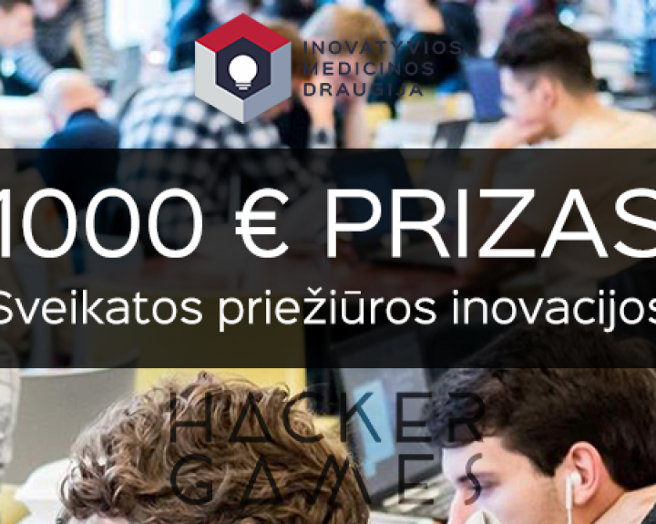 Kursime sveikatos priežiūros inovacijas. Laukia prizas