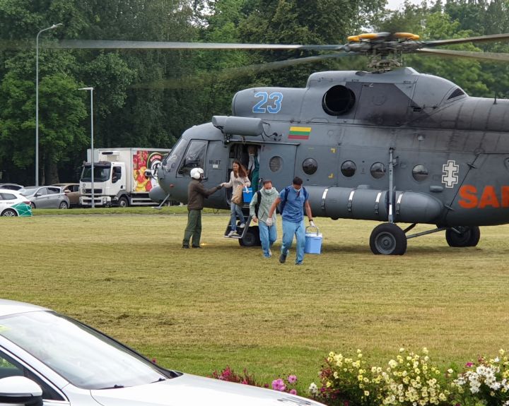 Ankstų rytą Vilniuje sėkmingai nusileido donoro širdis iš Šiaulių