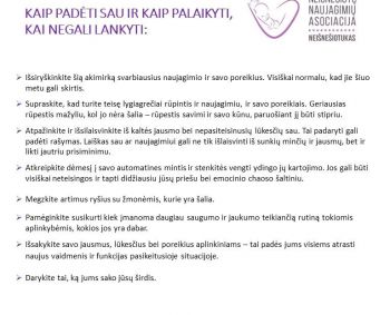 Neišnešioti naujagimiai: kaip palaikyti, bet nelankyti? 