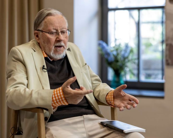 Prof. Vytautas Landsbergis: „Kiekvienas senas žmogus gali kalbėti be galo“