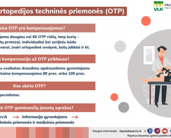 Keičiasi ortopedijos techninių priemonių kompensavimo tvarka