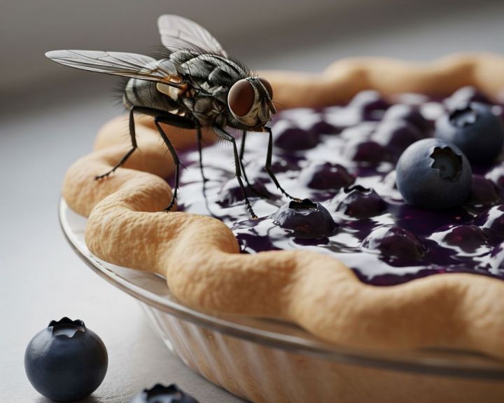 Musė ant torto: kaip vabzdžiai gadina vasarą