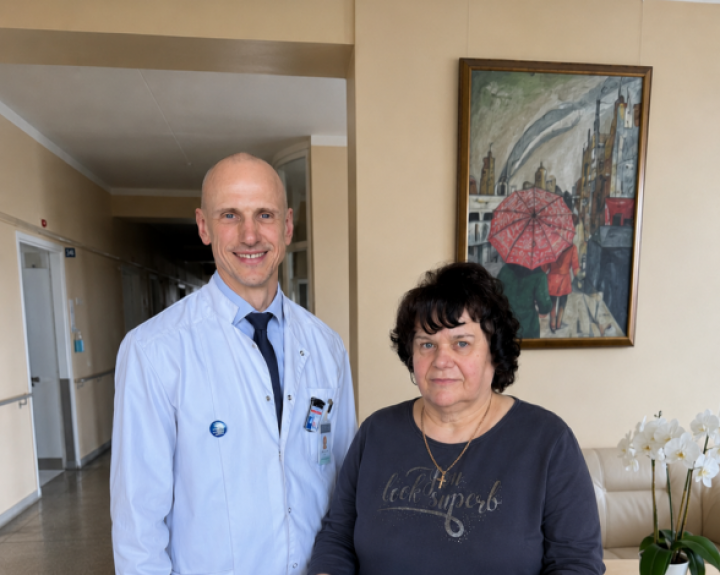 Reta operacija sugrąžino viltį vaikščioti
