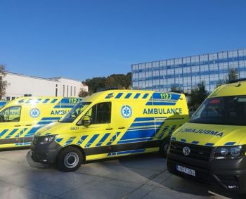 Greitosios medicinos pagalbos ekipažai pas pacientus skubės naujais automobiliais