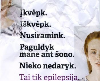 Gydytojai neurologai prašo visuomenės suklusti: epilepsija – tik liga