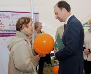 Visuomenė reiškė palaikymą pacientams, sergantiems širdies nepakankamumu